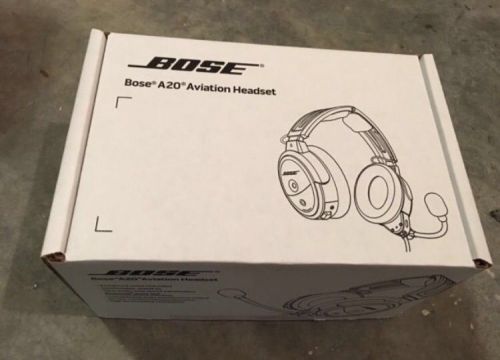 Bose a20 aviation headsets (bluetooth)