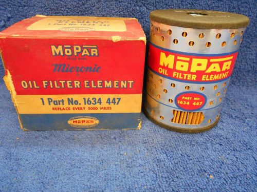 1956 plymouth 1957-58 chrysler micronic oil filter nos mopar  816
