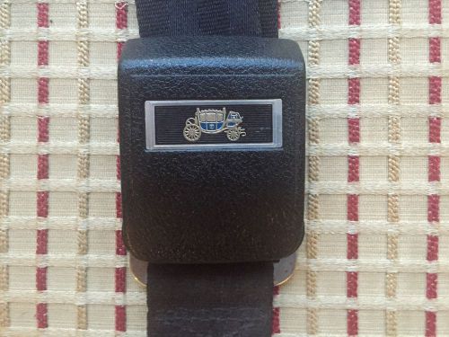 Vintage seat belt kit black gm chevrolet impala chevelle camaro