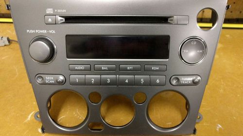 2005 2006 subaru legacy radio cd player model# 86201ag64a ref# cq-jf1460la