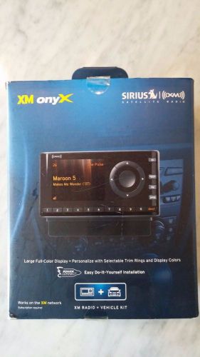 Sirius xm onxy xdnx1v1 radio with vehicle kit