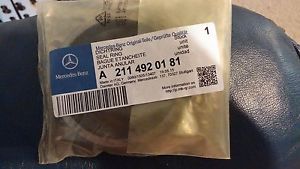 New genuine mercedes exhaust pipe to manifold gasket seal ring flange 2114920181