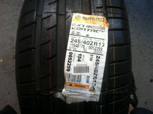 Continental extreme contact dw tuned 2454017  245/40r17