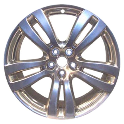 Oem remanufactured 19x10 alloy wheel, rim rear silver full face painted - 59874