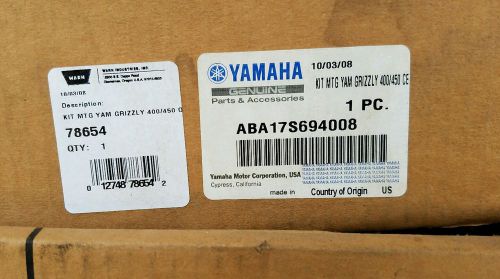 Yamaha grizzly 400/450 winch mount 78654 aba-17s69-40-08