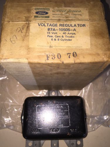 B7a-10505-a fredjones reman. voltage regulator.15 volt-40 amp.