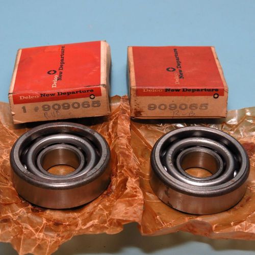 Nos pair outer front wheel bearings gm 909065 b65 1958 buick roadmaster special