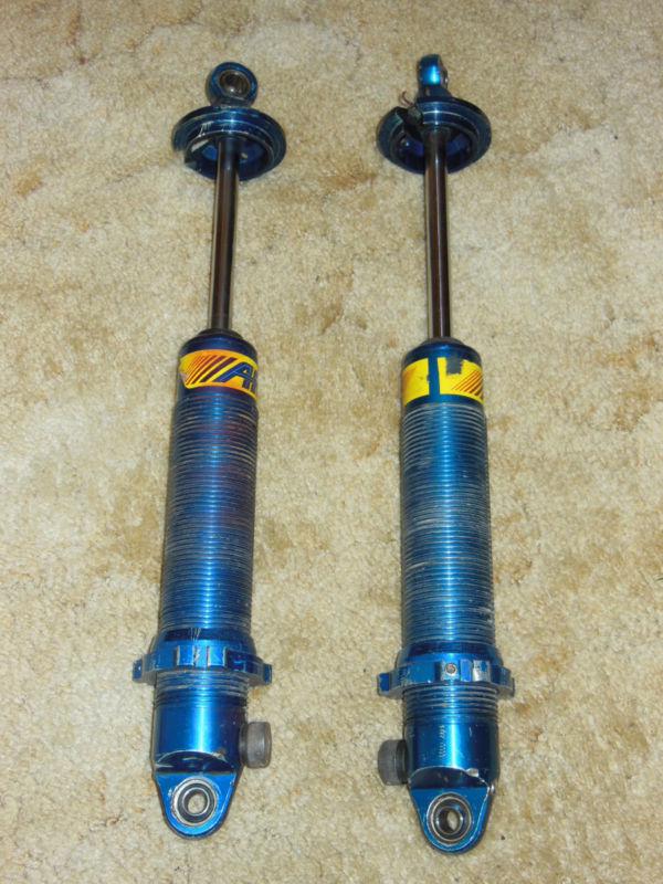 Pair of 2 afco double adjustable coilover shocks with coilover kit good cond