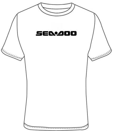 * brp seadoo classic 100% cotton short sleeve t-shirt white small