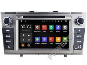 Android 5.1 car dvd for toyota avensis radio gps stereo gps quad core 16gb flash