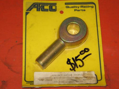 Afco  3/4&#034; solid rod end.