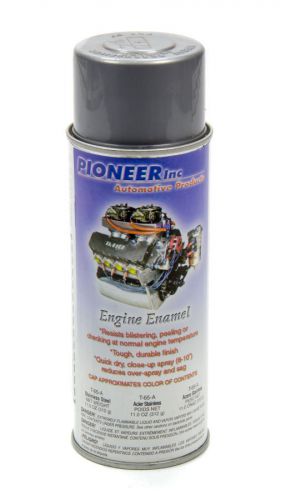 Pioneer stainless 11.00 oz aerosol engine paint p/n t-65-a