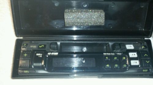 Jvc detachable face car stero ks-rt505 am/fm cassette digital readout w/case