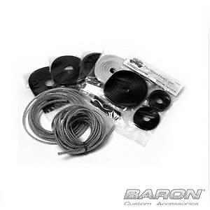 Baron cable/brake line/wire dress up kit black
