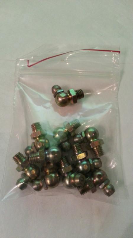 10 grease zerk fittings 6 mm x 1.0 90° angle fitting ships free 1054 