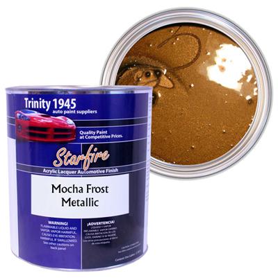 Starfire acrylic lacquer auto paint - mocha frost metallic - 1 gallon