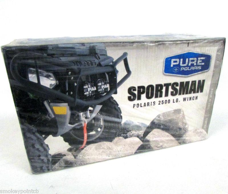 New polaris 2500 lb atv winch kit 09-11 sportsman 400-850 **read listing** u0050