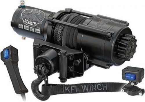 Kfi products se45 atv stealth winch kit - 4500 lb. capacity