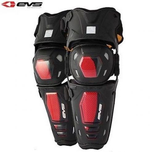New mx evs adult strata knee guards size s/m black red mx enduro was £75 cheap