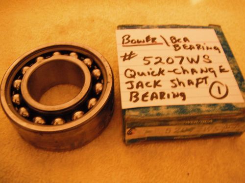 Franklin quick change   jack shaft bearing  # 5207 ws  bower