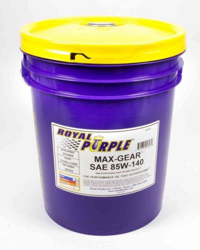 Royal purple max gear lube 85w140 5 gal p/n 05303