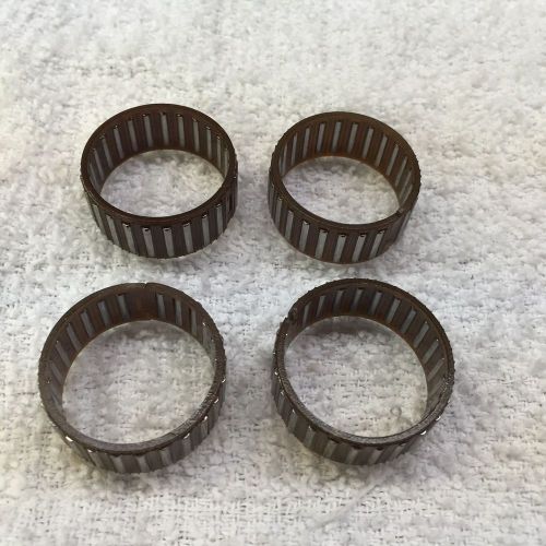 Set of four (4) 8876 cage bearings for harley davidson stock 5-speed gearset