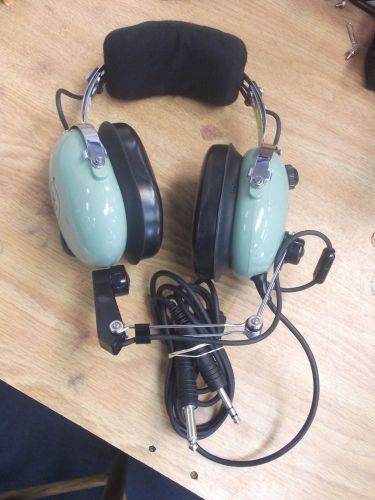 David clark aviation headset h10-30 with volume control and m-1/1dc mic