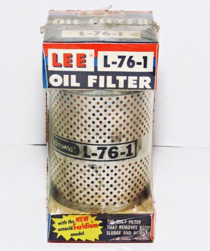 1960s vintage lee oil filter l-76-1 dodge plymouth valiant 1959 to 1966 nos