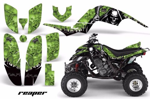 Amr racing yamaha raptor660 graphic kit wrap quad decals atv 2001-2005 reaper g