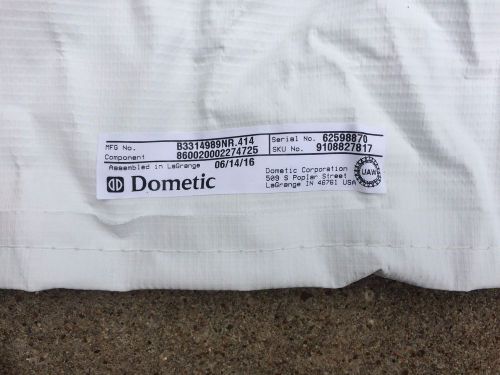Sunchaser dometic replacement  awning  fabrics 14&#039;  onyx