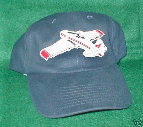 Piper pawnee airplane aircraft aviation hat with emblem low profile navy