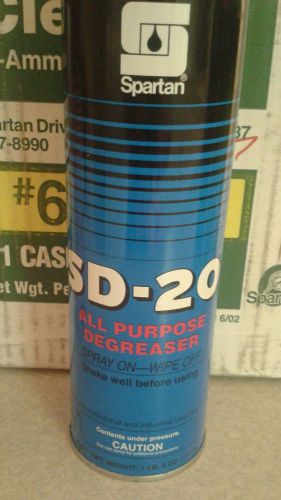 Sd-20 all purpose foam degreaser cleaner  removes tire rubber grease  racing