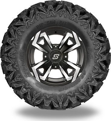 Sedona riot rip saw tire/wheel kit 26x11r-12 rear 4/110 5 2 570-5104+1250