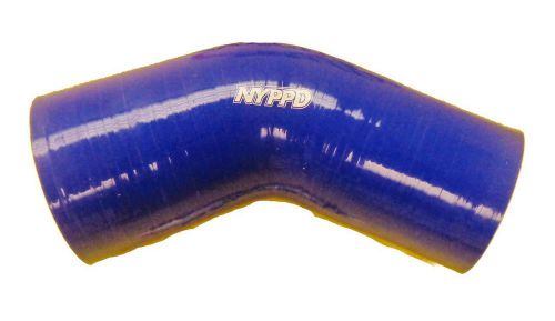Nyppd 2&#034;-2.5&#034;(1/2) inch/ 51-63mm 45&#039; degree silicone hose reducer/transition tur