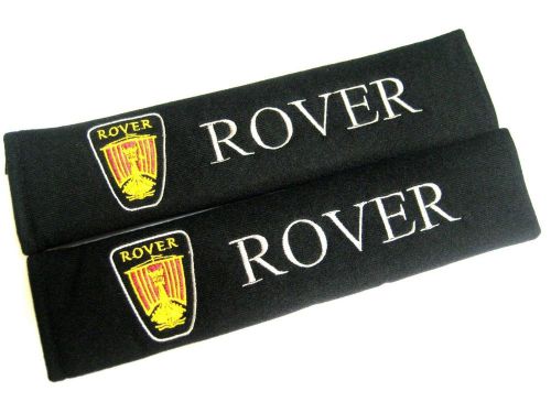 2pcs rover embroidered seat belt shoulder cover pads