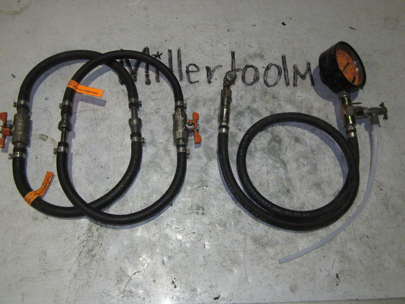 Kent moore tool j-34730-ff j-37287-ff flexible fuel pressure gauge & hoses (a11)