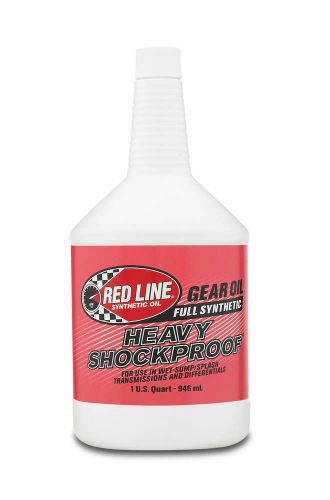 Redline oil heavy shock proof gear lube 75w250 1 qt p/n 58204