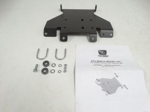 2007-2011 honda fourtrax foreman 500 cycle country winch mount kit