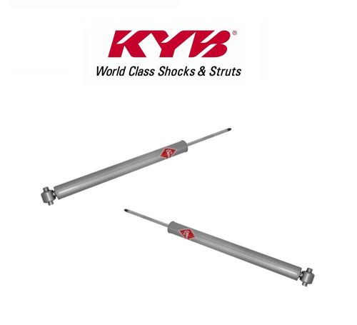 Mercedes benz set of 2 rear left and right shock absorbers kyb excel-g 553386