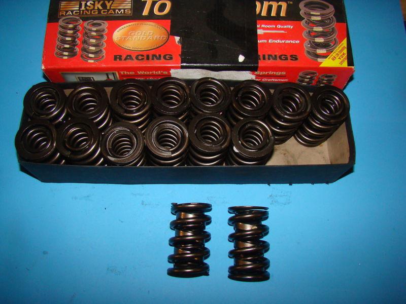 Isky tool room 9998 rad 9000 finished gold stripe roller  valve springs