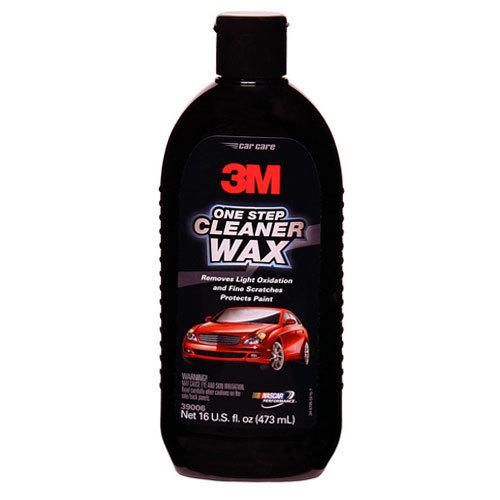 3m one step cleaner car auto detail deep wax finish 16 oz bottle 39006