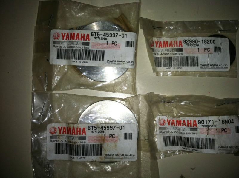 Yamaha sterndrive / outboard 6t5-45997 spacer, 92990-18200 washer and 90171-18m0