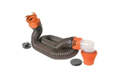 Rv sewer hose kit ~ heavy duty waste hose 15&#039; foot