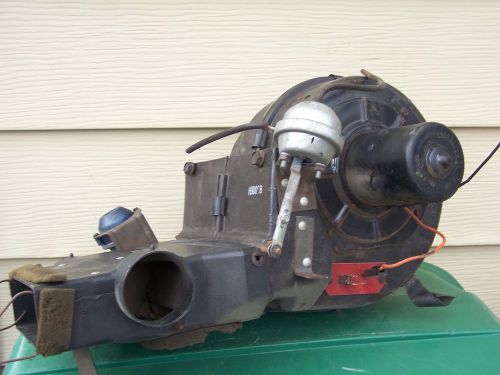1969-1970 mustang mach 1-grande a/c heater original blower motor assembly-nice!