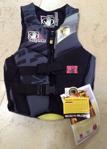 Body glove - phantom neoprene vest women&#039;s sz s charcoal/black - 12224wxlchrblk