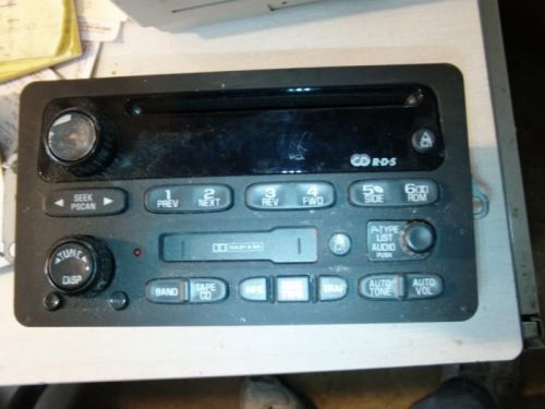 Audio equipment am-mono-fm-cassette-cd player opt up0 fits cavalier 87484