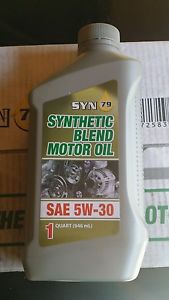 Syn 79 synthetic motor oil sae 5w-30 (12 quarts)