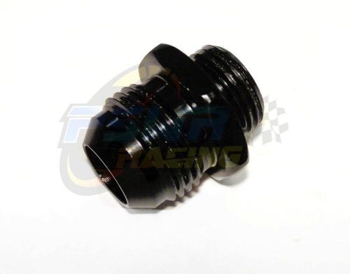 Pswr high full flow o ring fitting flare reducer male 8 an to male 10 an black