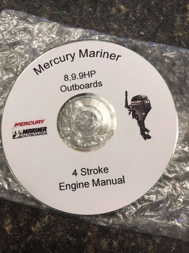 Mercury outboard service manual 8 and 9.9 4stroke