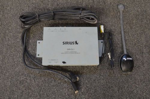 Sirius sir-cl1 clarion sirius satellite receiver